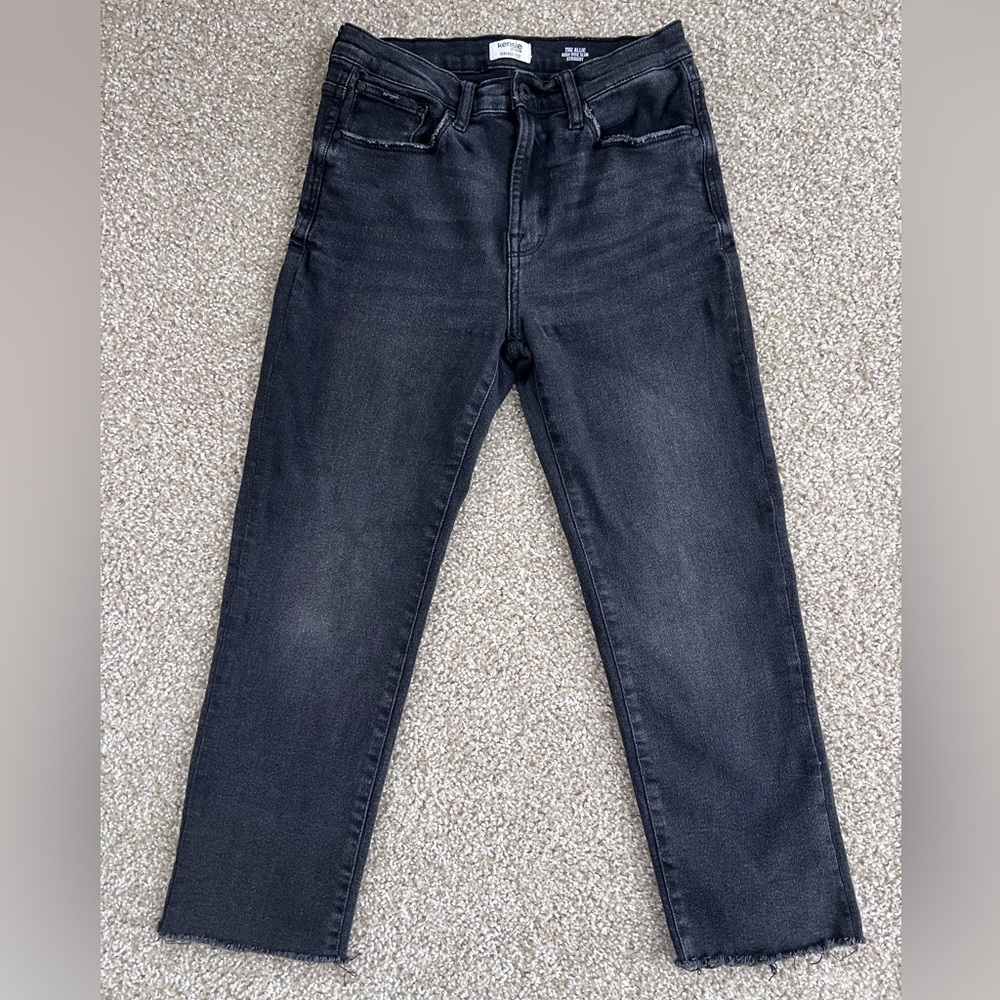 Women’s Kensie Jeans Vintage Luxe , The Allie High Rise Slim Straight